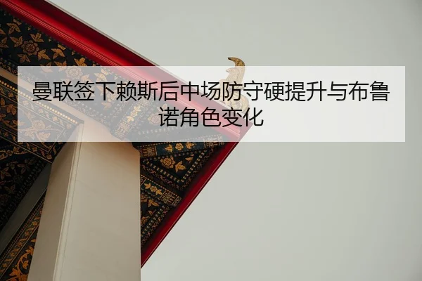 曼联签下赖斯后中场防守硬提升与布鲁诺角色变化